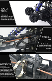 ZD Racing MT8 1/8 RC Car Off-Road 4WD High Speed Racing Remote Control Electric Monster Truck