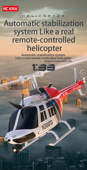 RC ERA C138 1:33 Bell 206 Altitude Hold 2.4G Genuine 6-Axis Gyro Remote Control Helicopter