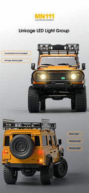MN111 1:18 Land Rover Defender MNRC RTR 4WD Off-road Climbing Car