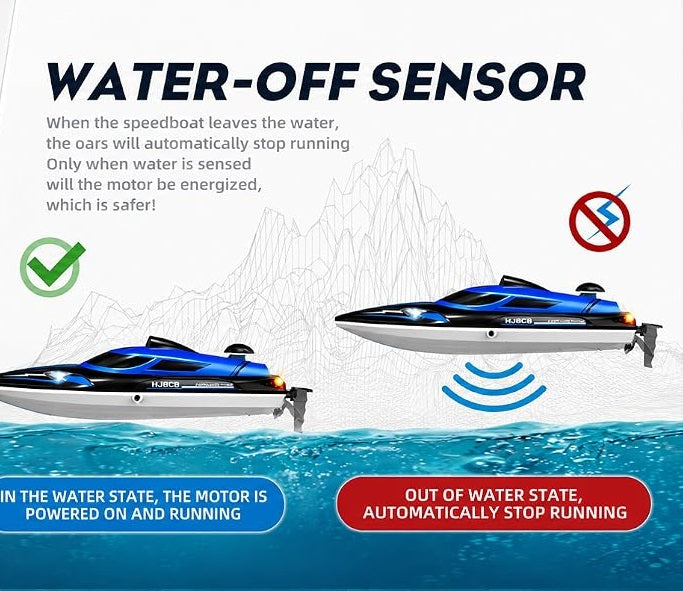 HJ808 High Speed Brushless RC Boat