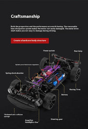 SCY 16303 1:16 2.4G 4WD 50KM/H High Speed On Road Racing Drifting Car
