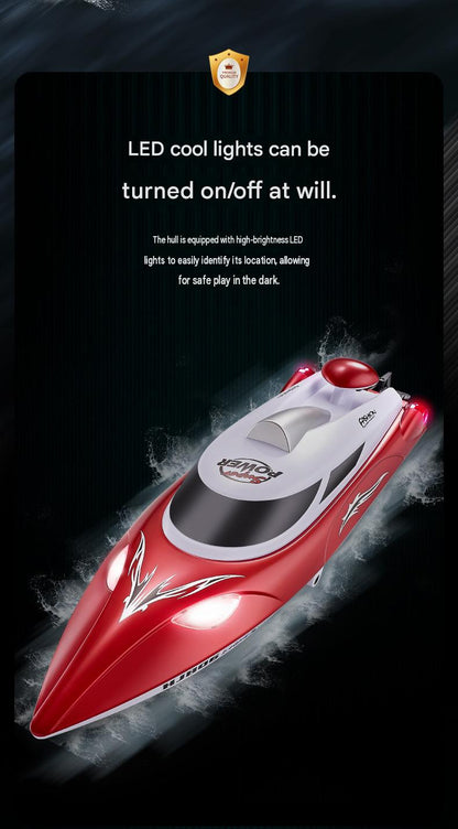 HJ806 Mini RC Boat With Low Battery And Range Alarm