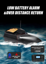 Super Okura GPS 25000 mAh Battery Remote Control Fishing Bait Boat