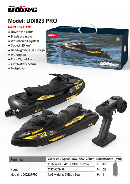 UDIRC UDI023PRO Brushless RC Jet Boat
