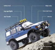 FMS FCX10 PRO LC80 Toyota Land Cruiser 1:10 4WD RC Rock Crawler