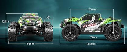 HS18305 1:18 4WD Brushed RC Off Road Truck