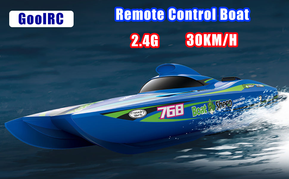 Super Dino TX768 High Speed Brushless Turbojet RC Racing Boat