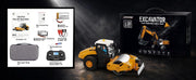 YG131 1:50 RC Road Roller With Metal Blade