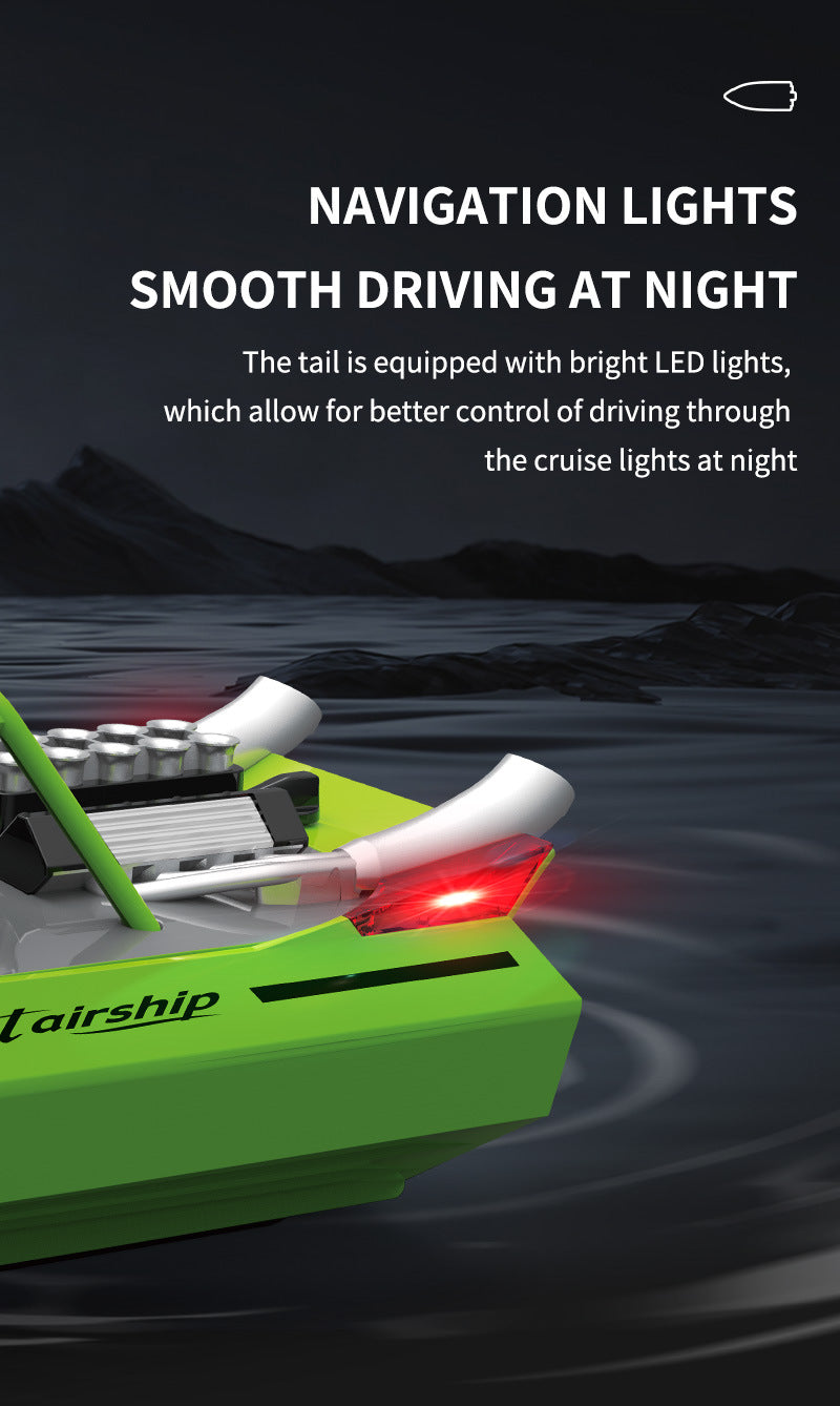High Speed Waterproof Remote Control Speedboat