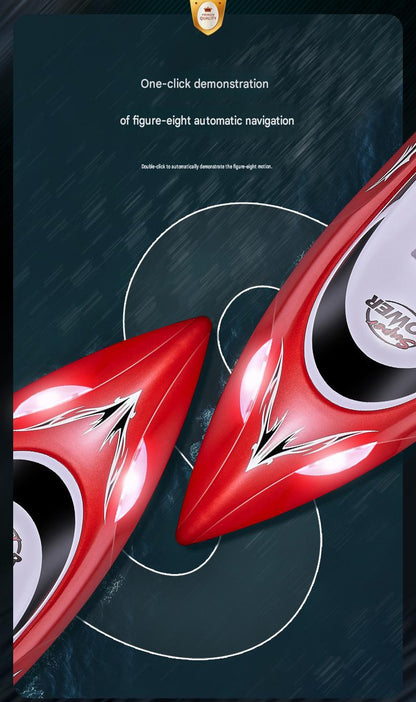 HJ806 Mini RC Boat With Low Battery And Range Alarm