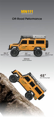 MN111 1:18 Land Rover Defender MNRC RTR 4WD Off-road Climbing Car