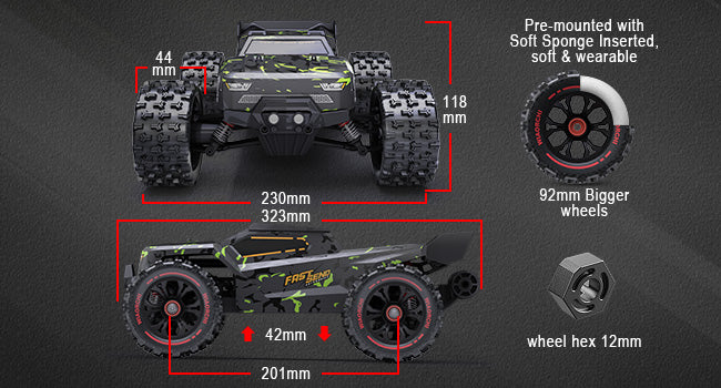 1:14 Brushless RC Truggy
