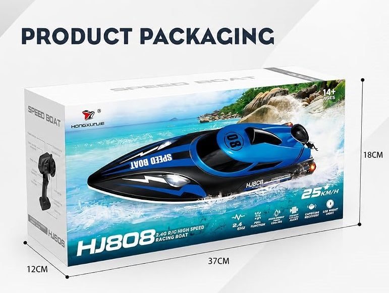 HJ808 High Speed Brushless RC Boat