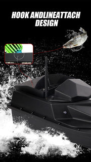 Super Okura GPS 25000 mAh Battery Remote Control Fishing Bait Boat