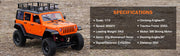 MN128 1:12 4WD Off Road Brushed RC Rock Crawler