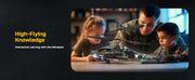 DEERC RC Helicopter With LED Lights And Altitude Hold