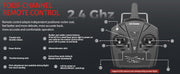 F08 1:27 Bell 206 6CH Pro RC Helicopter