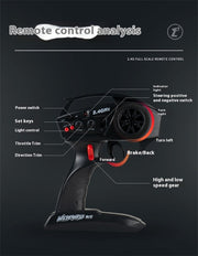 HB R1001 1:10 2.4G 4WD RTR Electric Off-Road Remote Control Crawler