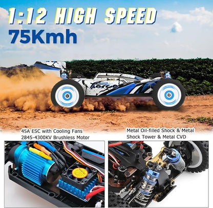WLtoys 124017(V2) 1:12 4WD Brushless RC Buggy