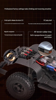 FMS FCX 1:10 4WD Off Road RC Toyota LC80 Climbing Vehicle