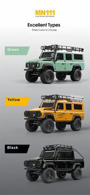 MN111 1:18 Land Rover Defender MNRC RTR 4WD Off-road Climbing Car