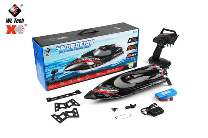 WLtoys WL916 Brushless RC Boat With LED Lights