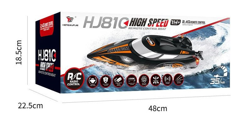 HJ810 High Speed Speedboat With Night Navigation Lights and Anti-Flip