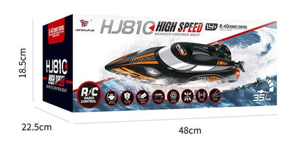 HJ810 High Speed Speedboat With Night Navigation Lights and Anti-Flip