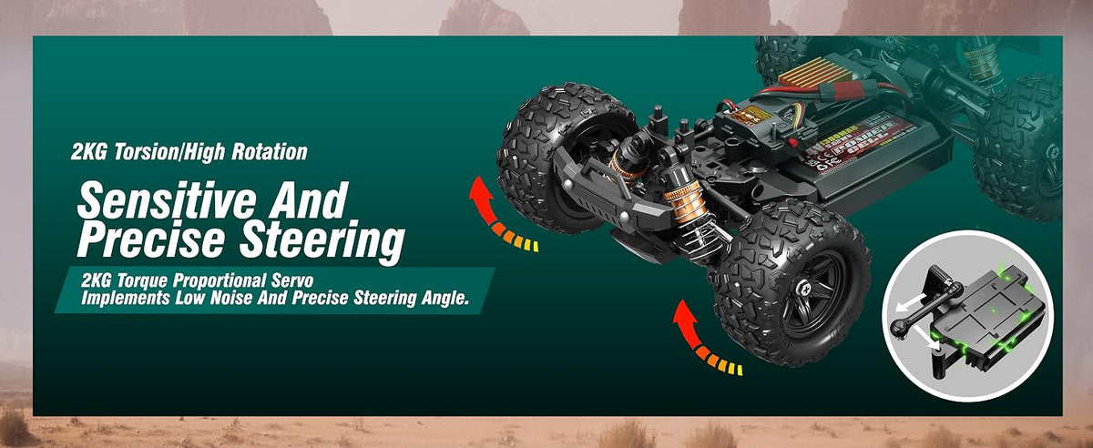 HS18305 1:18 4WD Brushed RC Off Road Truck