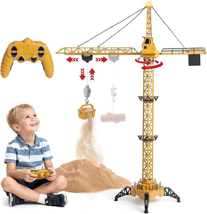 Mini Tudou 8063E 2.4GHz RC Tower Crane