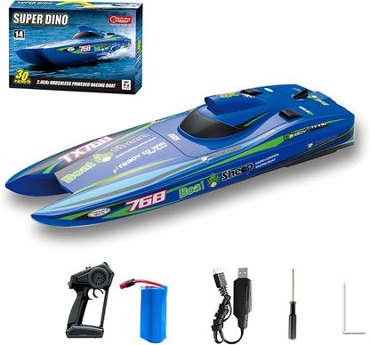 Super Dino TX768 High Speed Brushless Turbojet RC Racing Boat