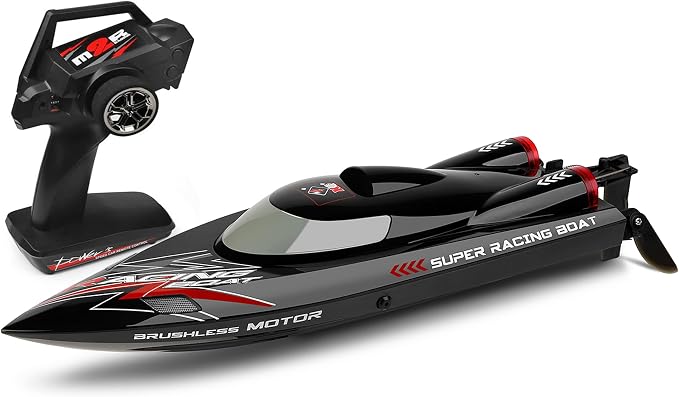 WLtoys WL916 Brushless RC Boat With LED Lights