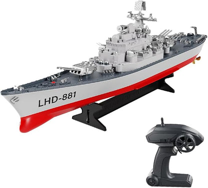 Remote Control Warship 1:390 RC Military Battleship