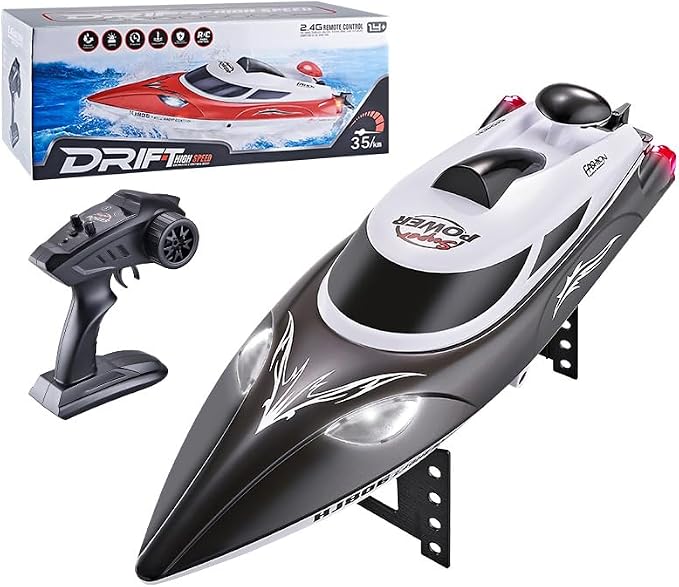 HJ806 Mini RC Boat With Low Battery And Range Alarm