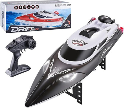 HJ806 Mini RC Boat With Low Battery And Range Alarm