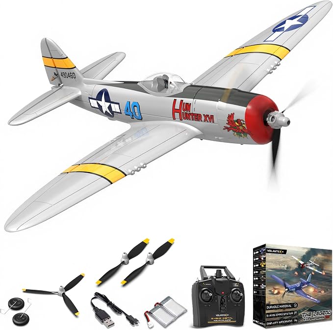 VOLANTEXRC P-47 Thunderbolt 4 Channel RC Airplane