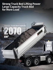 Huina 1536 Pro 1:14 8WD 21 Inch Alloy RC Dump Truck
