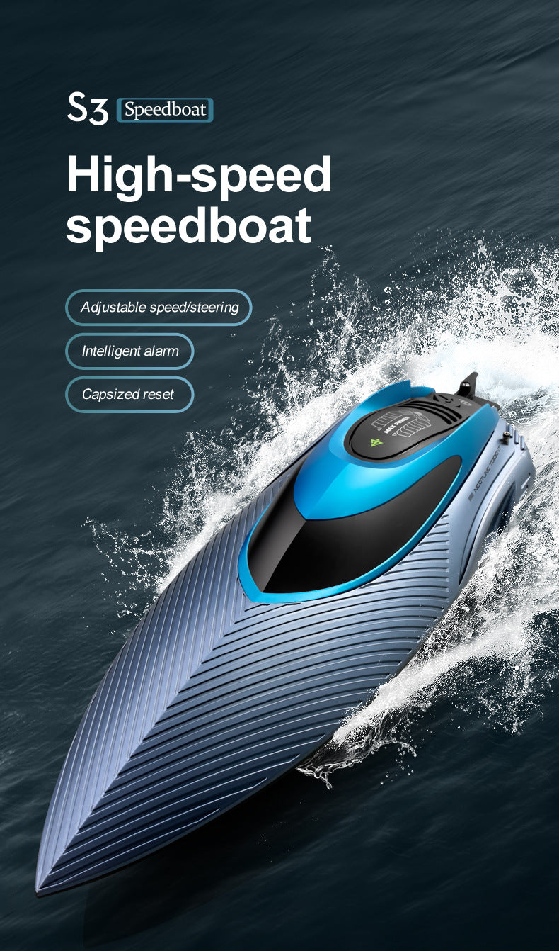 S3 High Speed Remote Control Speedboat