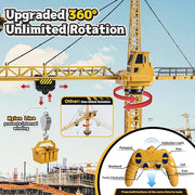 Mini Tudou 8063E 2.4GHz RC Tower Crane