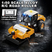 YG131 1:50 RC Road Roller With Metal Blade