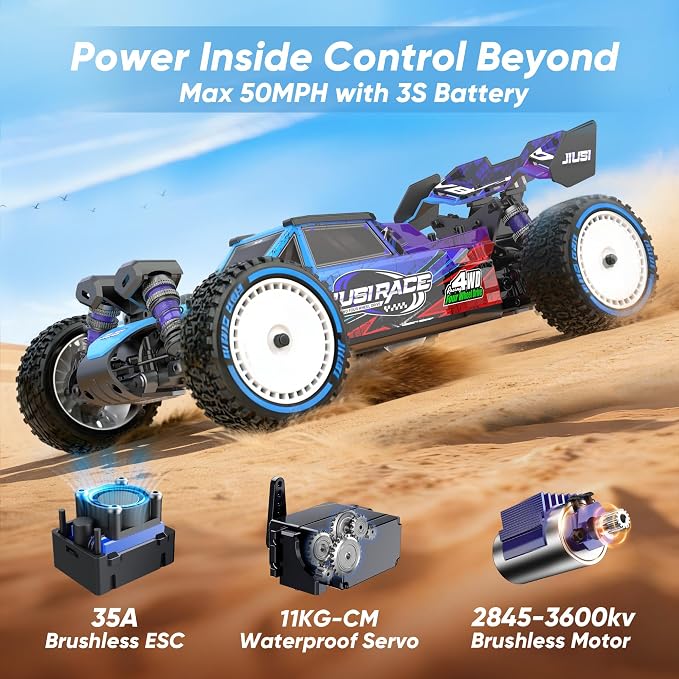 1:12 Brushless 4WD High Speed RC Buggy