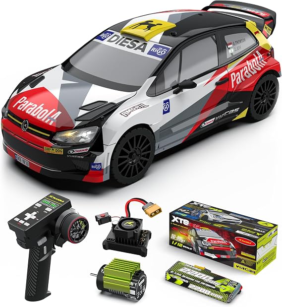 RLAARLO XTS-P12 1:12 Brushless RC Rally Car
