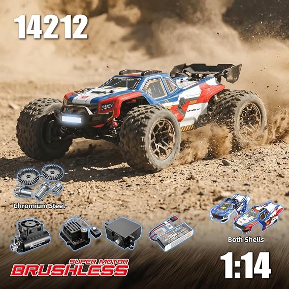 MJX Hyper GO 14212 1:14 Scale Brushless 4WD RC Truggy