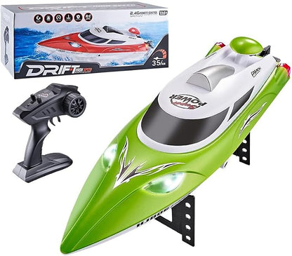 HJ806 Mini RC Boat With Low Battery And Range Alarm
