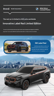 RASTAR BMW XM Electric Remote Control SUV Car