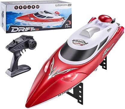 HJ806 Mini RC Boat With Low Battery And Range Alarm
