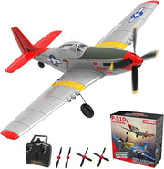 LEAMBE P51 Mustang 4 Channel RC Airplane