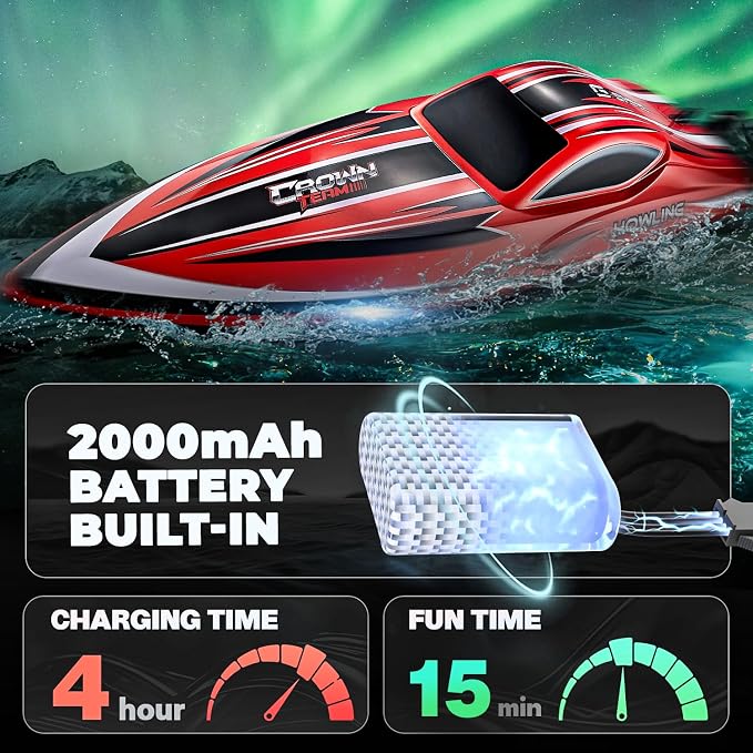 HJ818PRO 16Inch Brushless High Speed Remote Control Speedboat