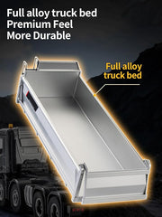 Huina 1536 Pro 1:14 8WD 21 Inch Alloy RC Dump Truck