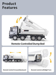 Huina 1536 Pro 1:14 8WD 21 Inch Alloy RC Dump Truck